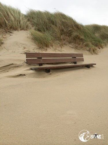 Ganz schön viel Sand.